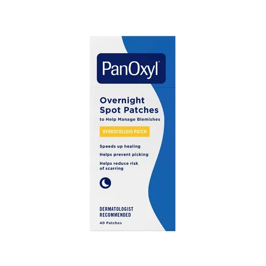 PM Overnight Spot Patches 40 ct, PanOxyl